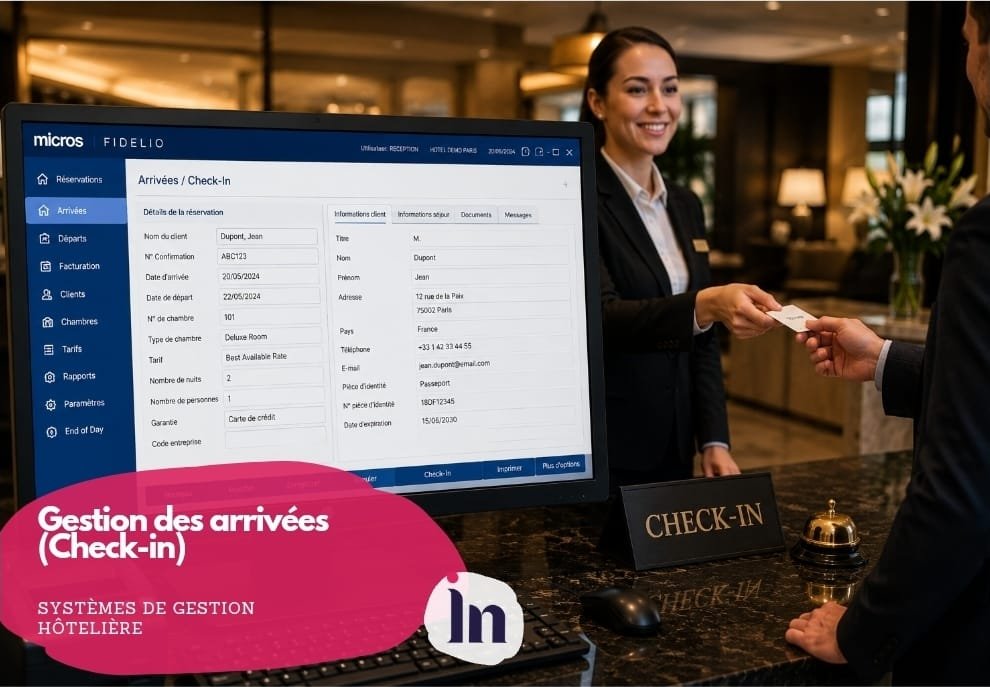 Gestion des arrivées (Check-in)